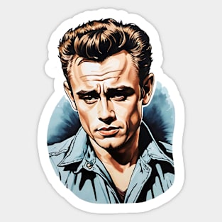 James Dean Sticker